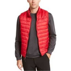 Hawke & Co. Mens Brooklyner 2.0 Prima Loft Packable Quilted Vest, NWT